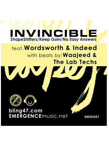 Invincible – ShapeShifters / Keep Goin' / No Easy Answers 12"