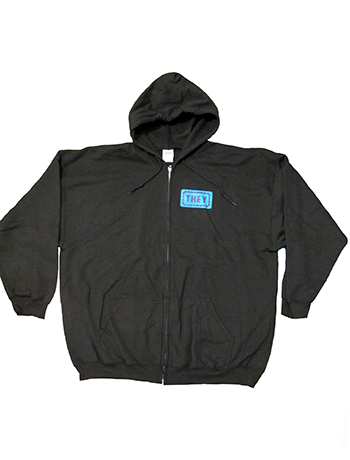 Black They/Them Hoodie