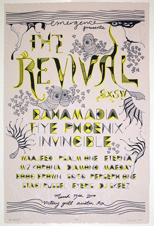 "The Revival" showcase poster